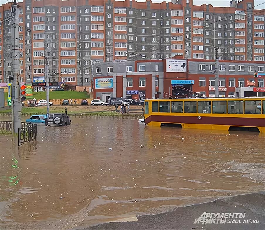 Sapa смоленск микрорайон киселевка фото Ливень в Смоленске парализовал Поповку и Киселевку АиФ Смоленск