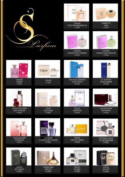 Sark список духов каталог с фото S PARFUM г.Воткинск и г.Чайковский S парфюм г.Воткинск - Фотография 8 из 80 ВКон