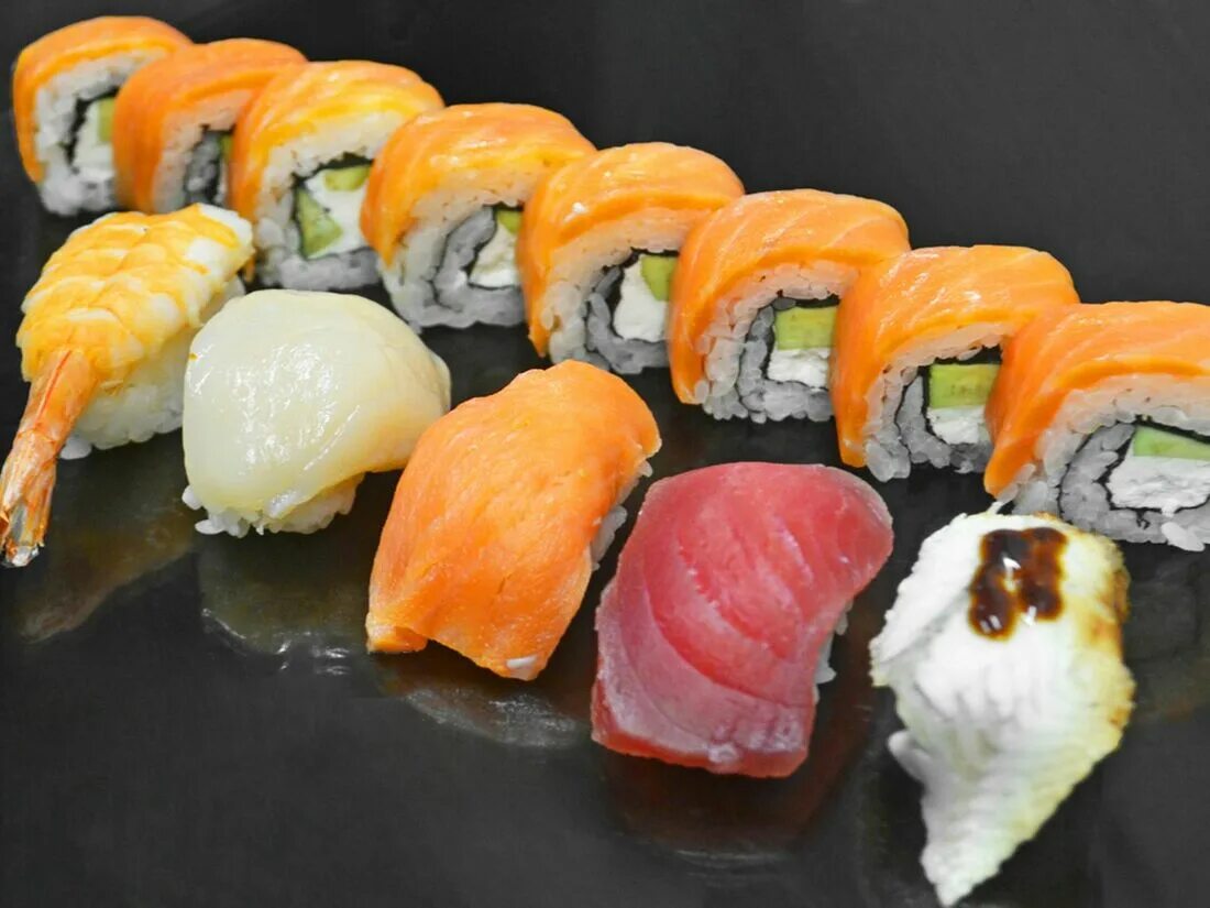 Sashimi центральная ул 89 д пирогово фото Gorilla Sushi - заказать доставку от 30 минут в Хабаровске
