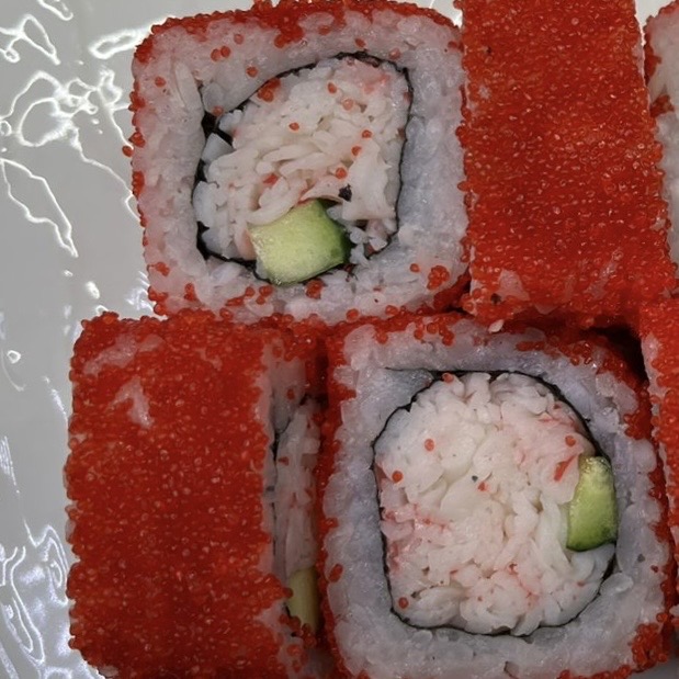 Sashimi ул морских пехотинцев 15а фото Калифорния с креветкой " Сашими - онлайн-меню, Астана Кесаева 32а