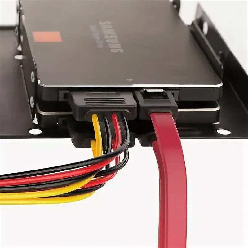 Sata 3 подключение ssd 2.5 к 3.5 дюймов (примерно 8.89 см) SATA Data кабель питания комплект жесткий ди