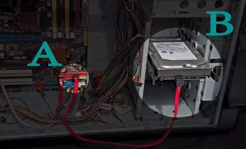 Sata провод как подключить 2 windows на 2 жестких диска: найдено 76 изображений