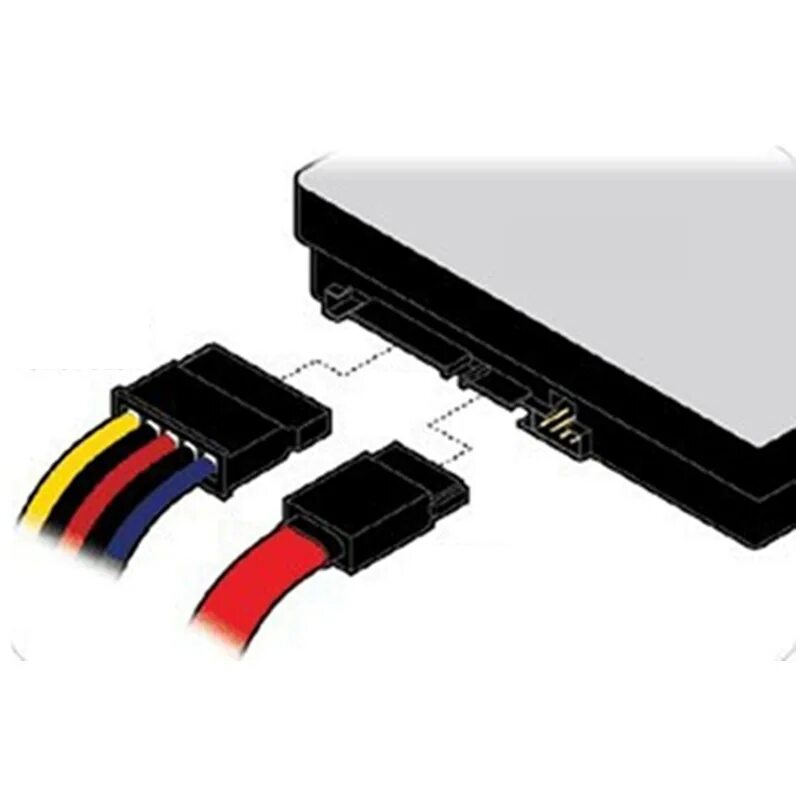 Sata провод как подключить Купить 3,5 -INCH 7200 об / мин 3T 3T настольный компьютер компьютер жесткий диск