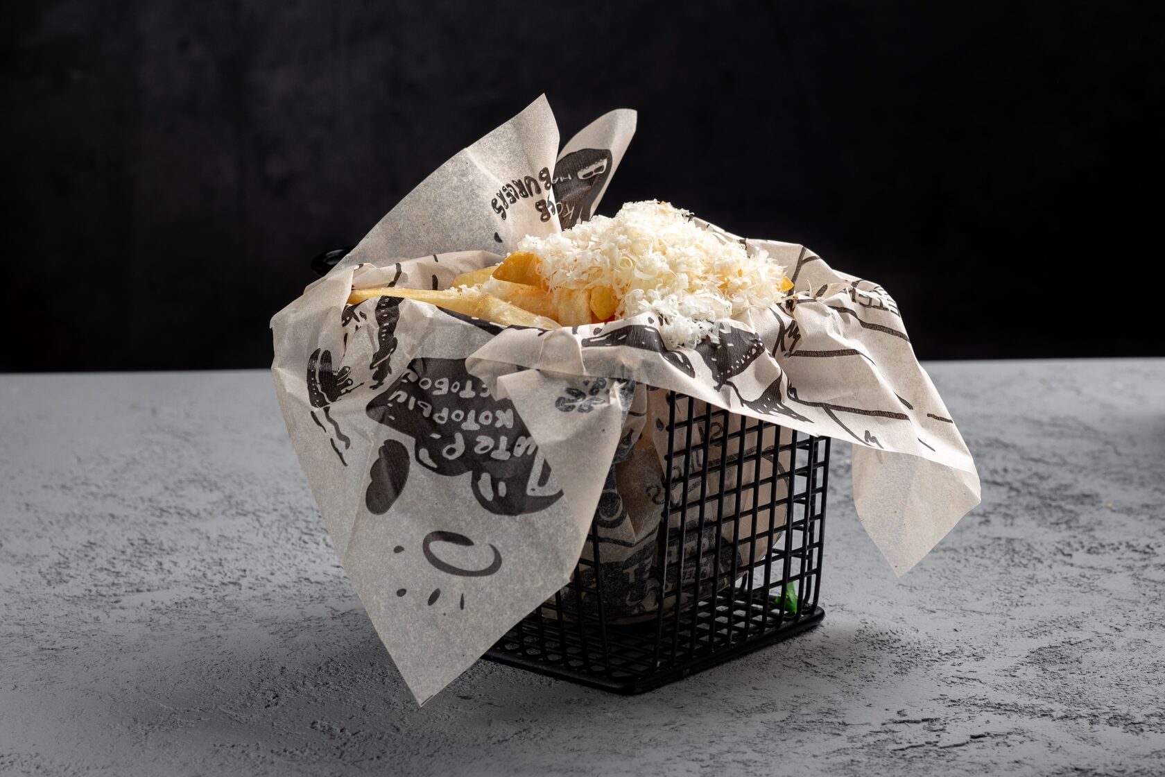 Sb burgers просп королева 65 фото Картофель фри с трюфельным маслом и пармезаном