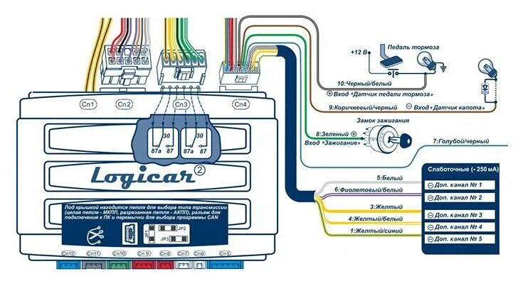 Scher khan logicar 4 схема подключения Как включить турботаймер на шерхан логикар Авто-Юг