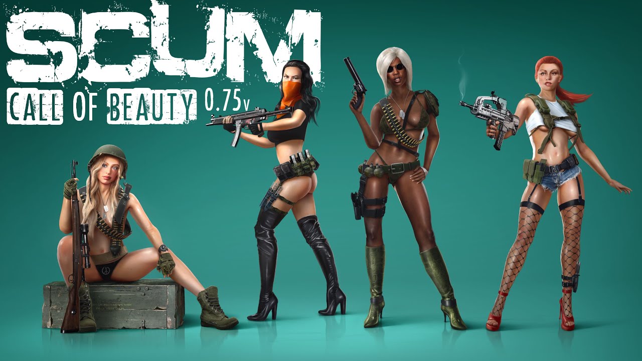 Scum моды на женский персонаж SCUM - Call of Beauty Trailer 0.7.5 - YouTube