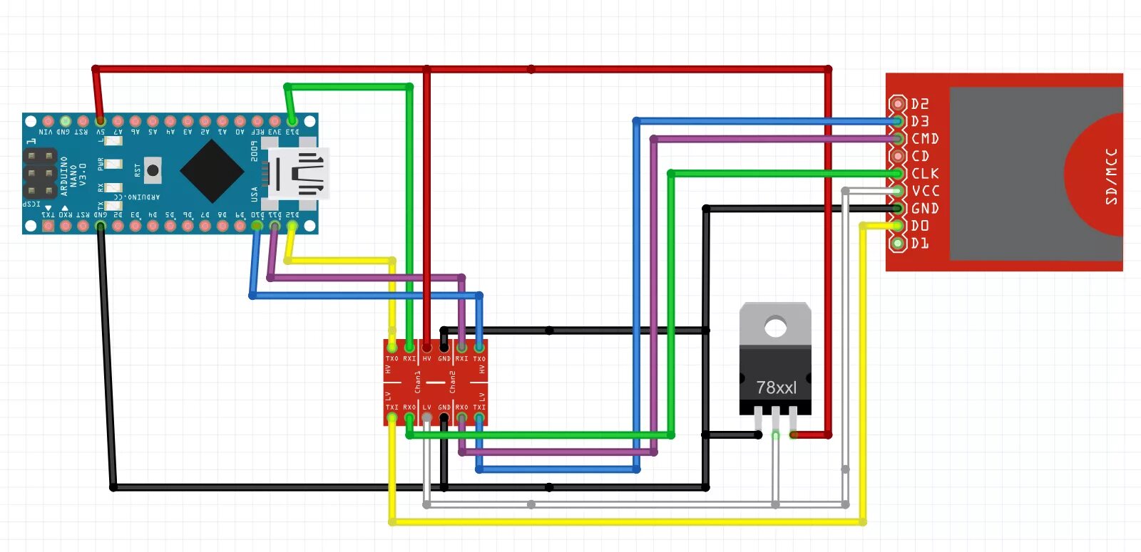Sd подключение телефону Basic SD Card Reader Circuit Sd card, Card reader, Arduino