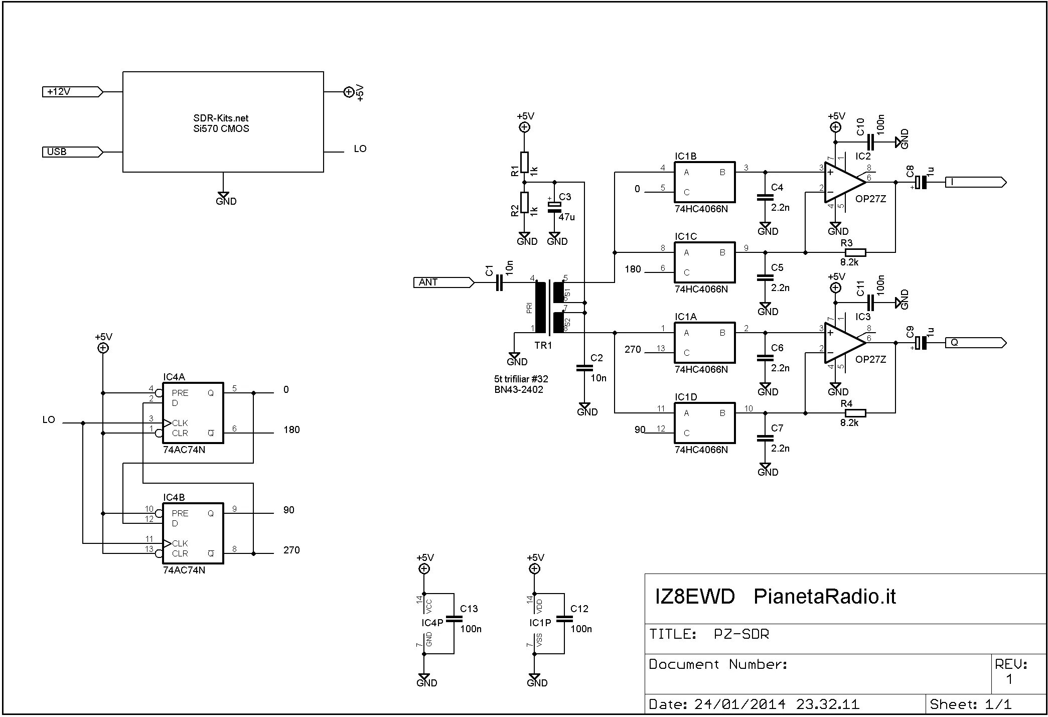 Sdr подключение к компьютеру PZ-SDR - PianetaRadio.it