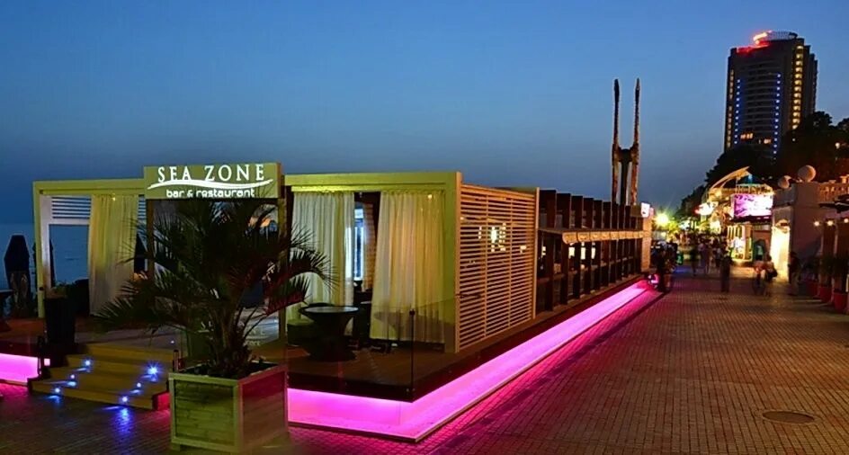 Seazone ул калинина 2 1 анапа фото Ресторан Sea Zone