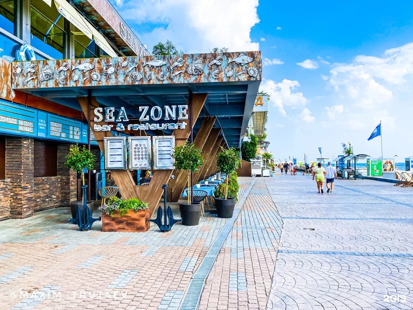 Seazone ул калинина 2 1 фото Sea Zone, ресторан, Приморская, 17а, Сочи - 2ГИС