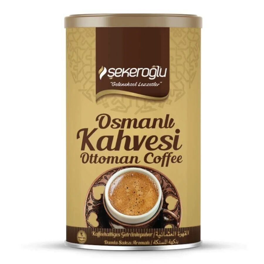 Sekeroglu турецкий кофе молотый 100г фото Турецкий молотый кофе Османский Sekeroglu Osmanli Kahvesi, 250 г - характеристик