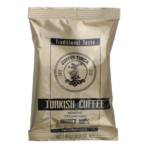 Sekeroglu турецкий кофе молотый 100г фото Кофе Coffee Turca Turkish coffee арабика молотый 100 г в АШАН СУПЕРМАРКЕТ - купи