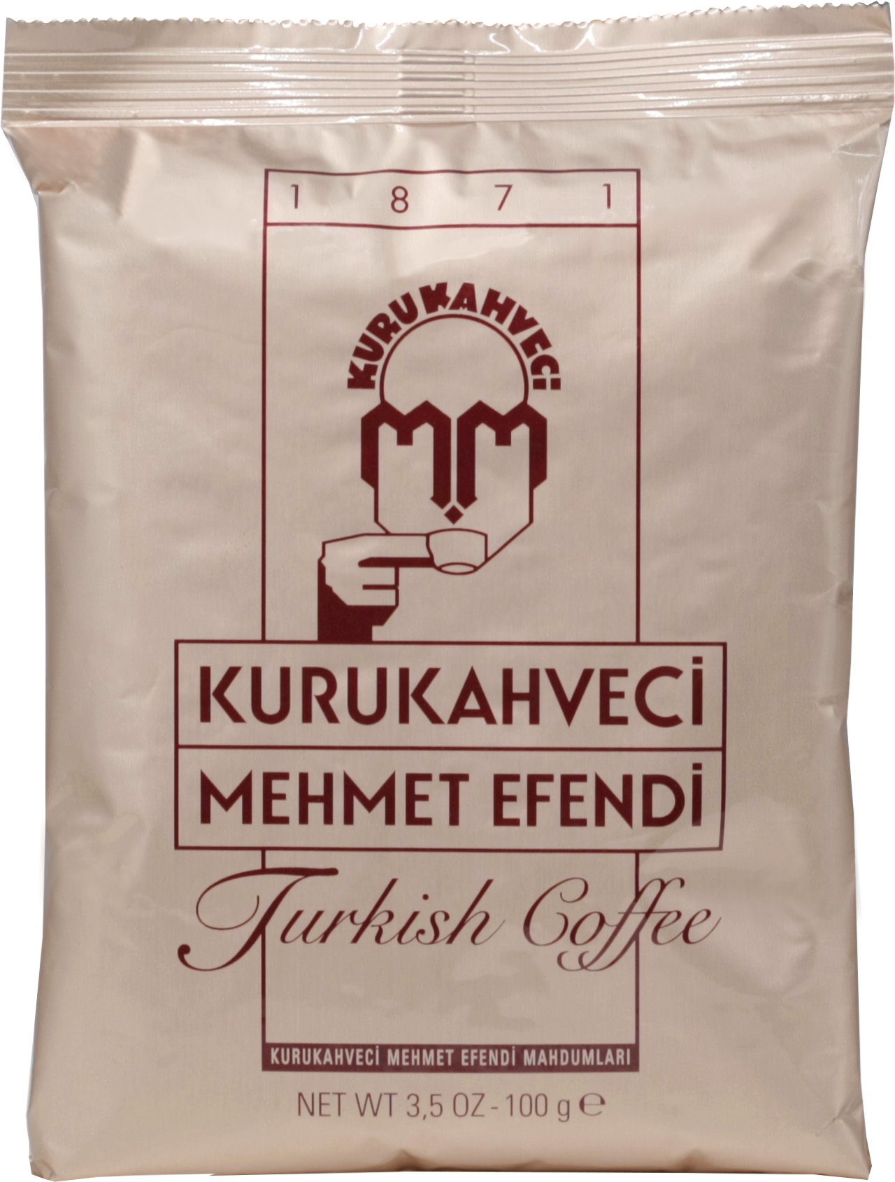 Sekeroglu турецкий кофе молотый 100г фото KURUKAHVECI MEHMET EFENDI. Турецкий кофе (молотый) 100 гр. мягкая упаковка - Чай