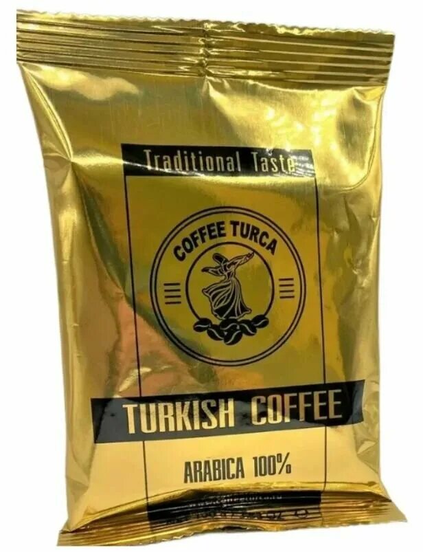Sekeroglu турецкий кофе молотый 100г фото COFFEE TURCA Кофе молотый Турецкий, 100% Арабика, 100 гр - купить в интернет-маг