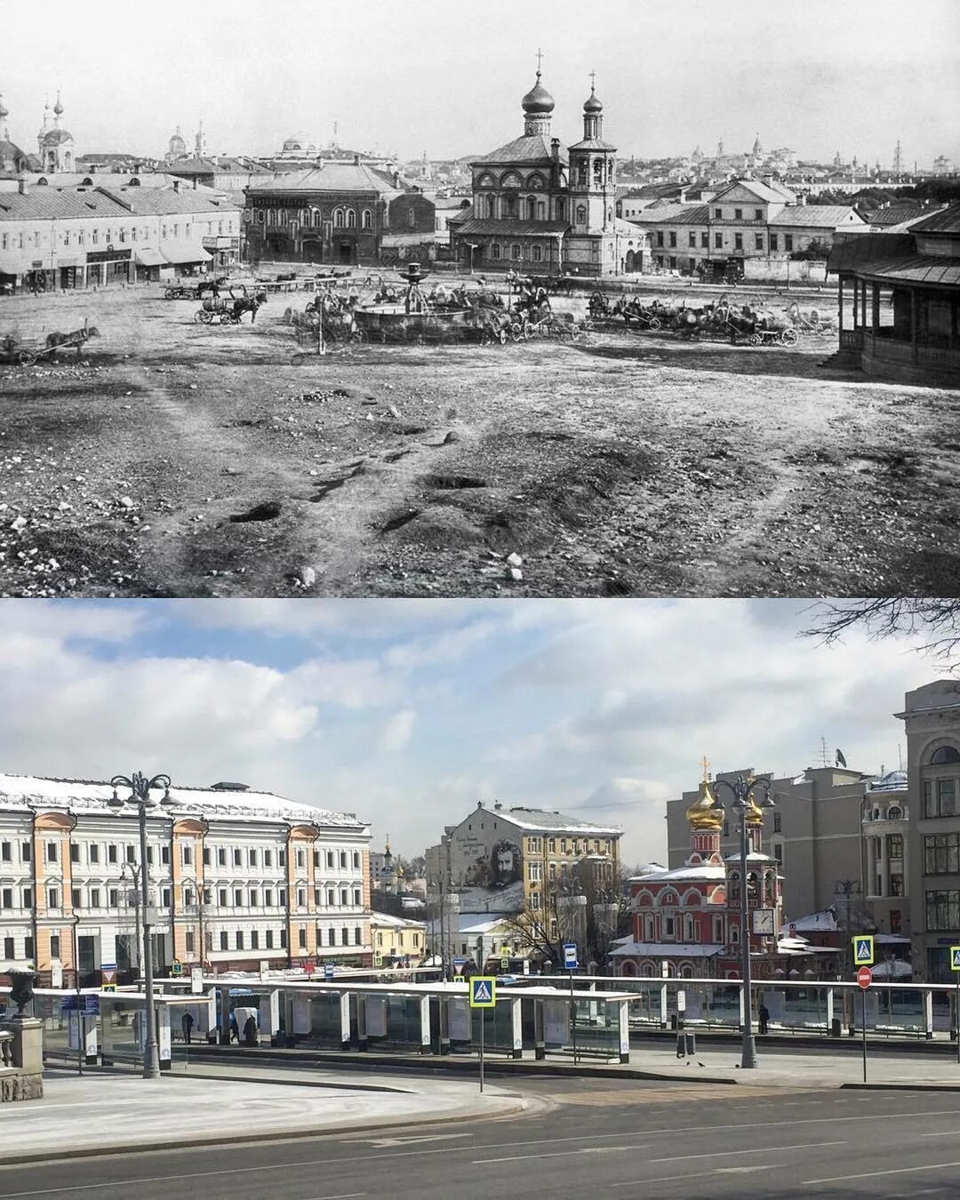Semenov black славянская площадь 2 фото Moscow through the centuries. - gollum.space