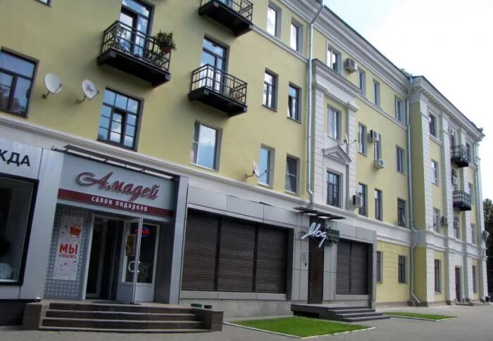 Seven ул комиссаржевской 7 фото ulitsa Komissarzhevskoy, 6а - Voronezh apartment building, listed building / arc