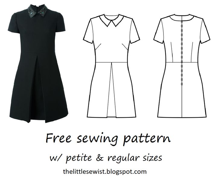 Sew freedom купить выкройки image%5B10%5D (image) Pleated dress pattern, Collar dress pattern, Sewing patter