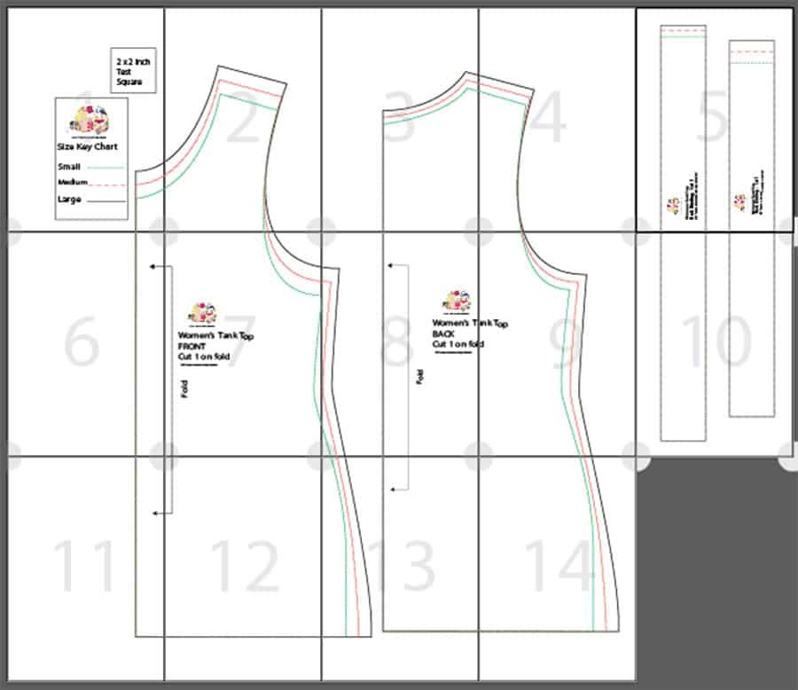 Sew freedom купить выкройки How To Sew A Classic Tank Top With Free Pattern Tank top sewing pattern, Sleevel