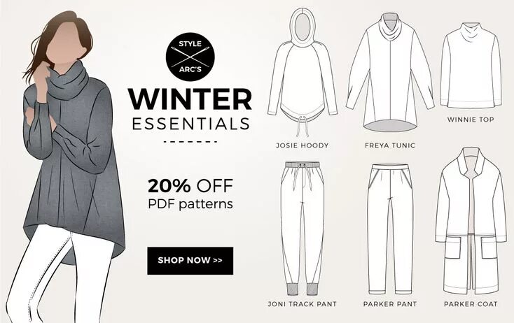 Sew it now выкройки Magazine - Style Arc Winter sewing patterns, Summer sewing patterns, Weekend sew