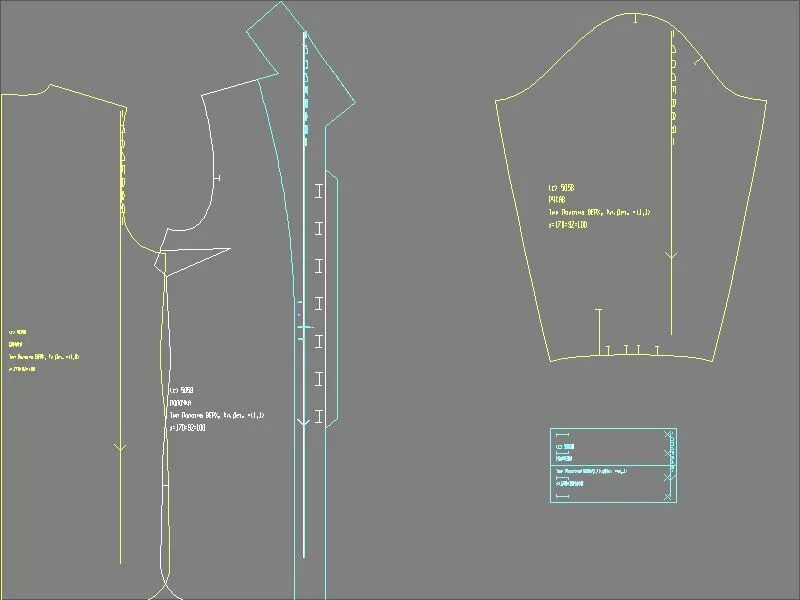 Sewing выкройки Блузка С Воротником "апаш" - Выкройка #5033. Made-to-measure sewing pa