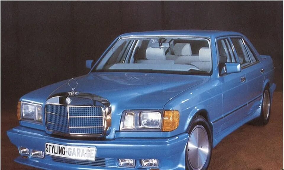 Sgs garage жуков пр 19 фото Mercedes W126 Styling-Garage 1000SGS 1983 - DRIVE2