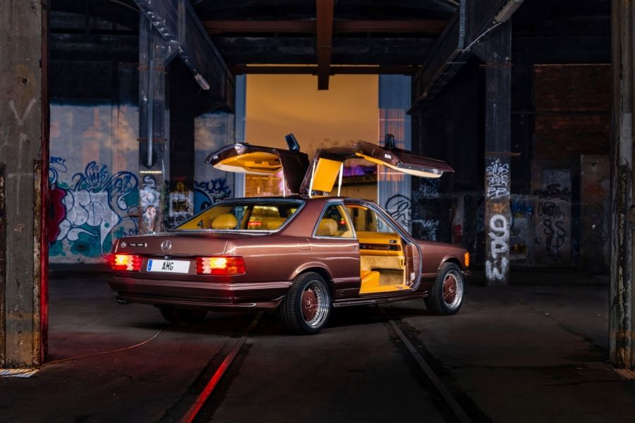 Sgs garage жуков пр 19 фото Редкий Mercedes-Benz 500 SEC SGS Gullwing с поднимающимися дверьми, о котором вы