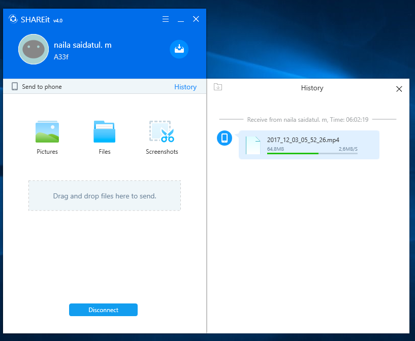 Shareit как подключить телефон к пк Shareit android