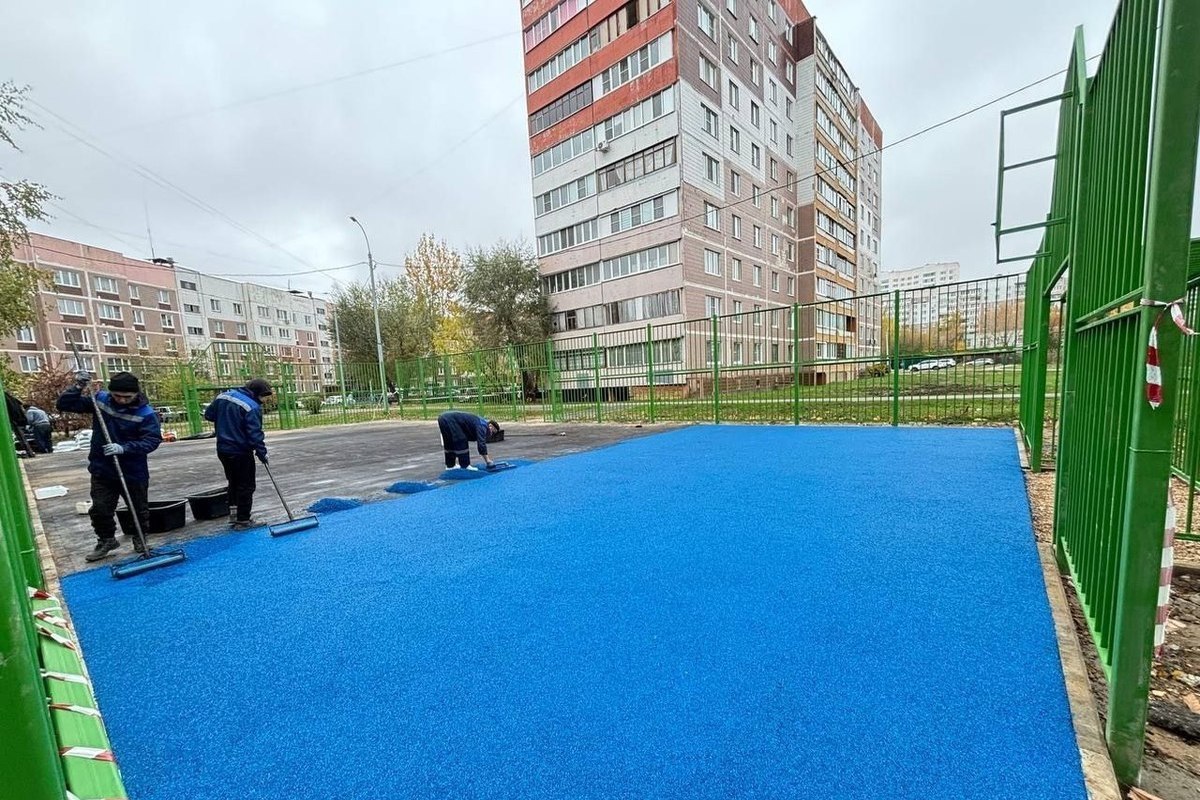 Shatofish московская область городской округ серпухов фото В Серпухове модернизируются четыре спортивных площадки - МК Серпухов