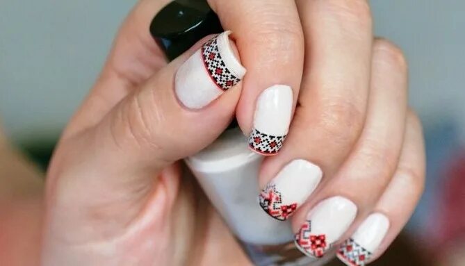 She nails народная ул 8 фото 25 идей маникюра с народным орнаментом (фото)