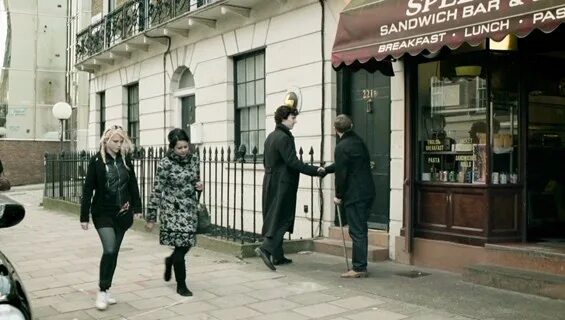 Sherlock ул 8 марта 32 фото Speedy's Cafe BBC Sherlock Sherlockology Sherlock bbc, London location, Sherlock