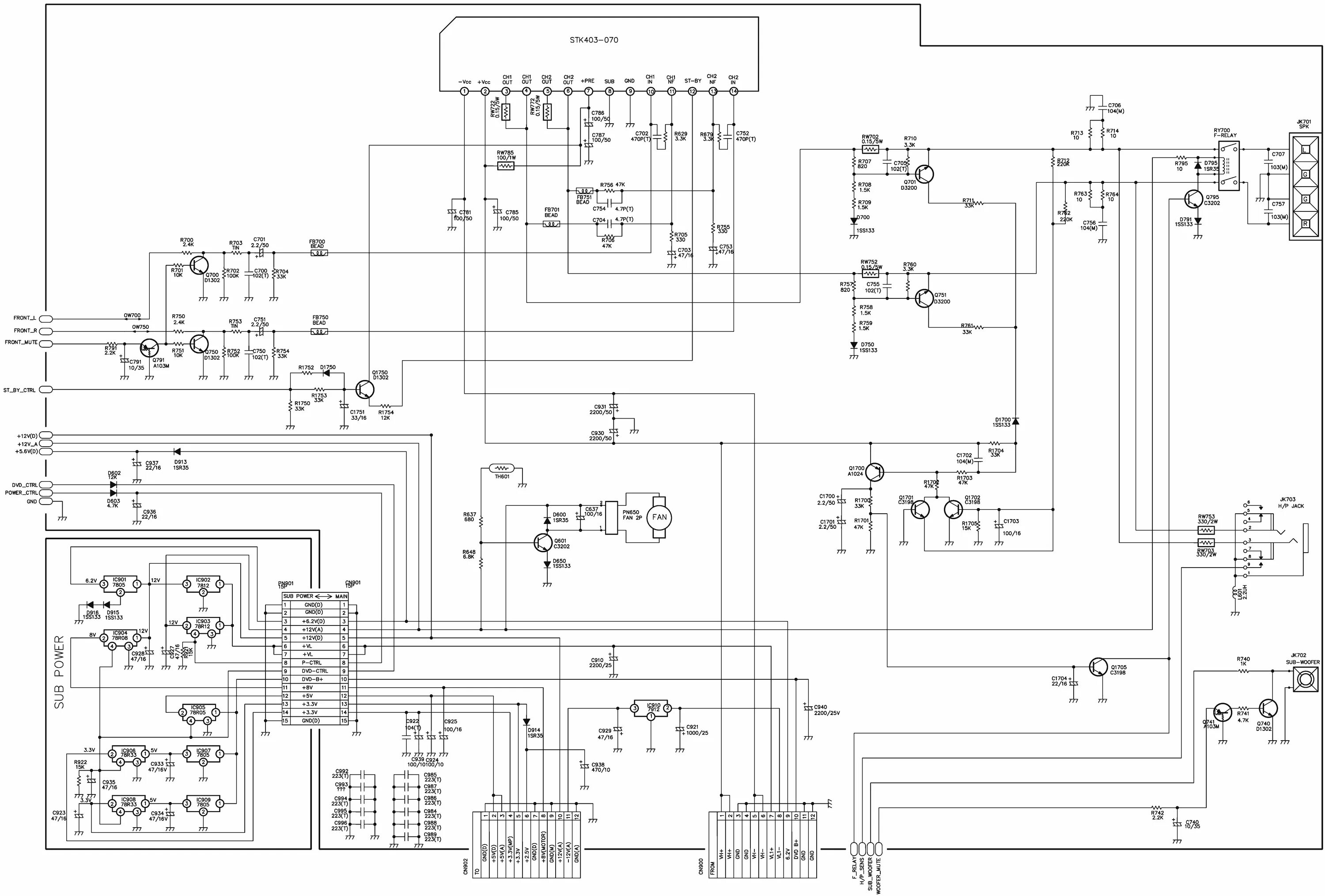 Stk403 100 схема усилителя Микросхема STK403-070. Тех. описание и datasheet.