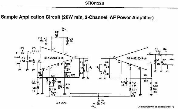 Stk4132ii схема усилителя Pin on hưu lộc