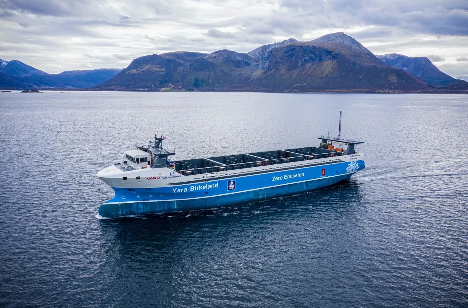 Stord норвежское судно фото yara birkeland featured on the bbc - KONGSBERG - Protecting People and Planet