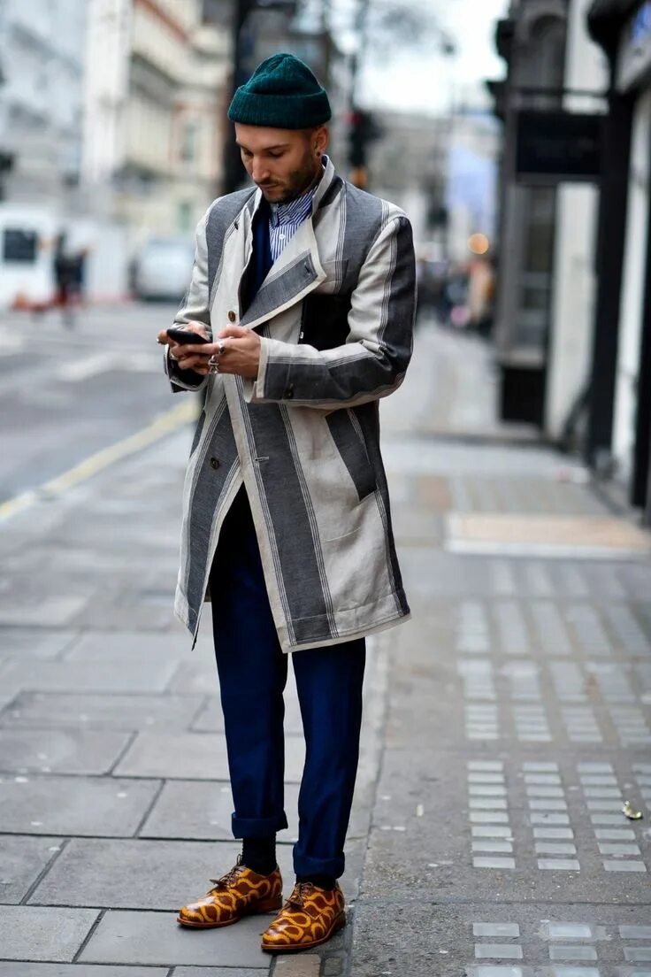 Street style мужской стиль London Fashion Week Men's AW17: the strongest street style London fashion week s