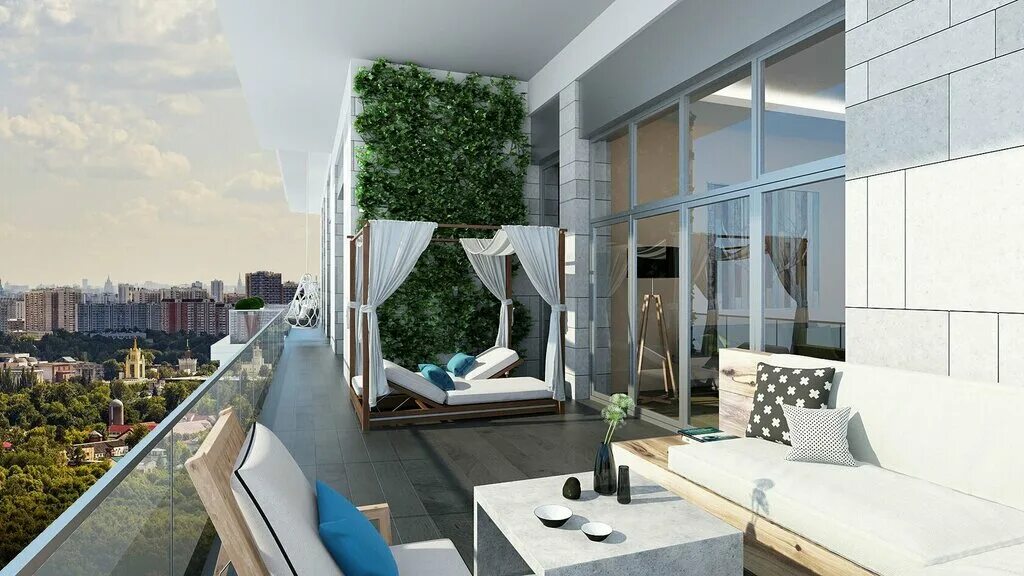 Studia 54 интерьер квартиры с двумя террасами Blanc, real estate agency, Metropolis Tower, Business Bay, Zaabeel, Dubai, Unite