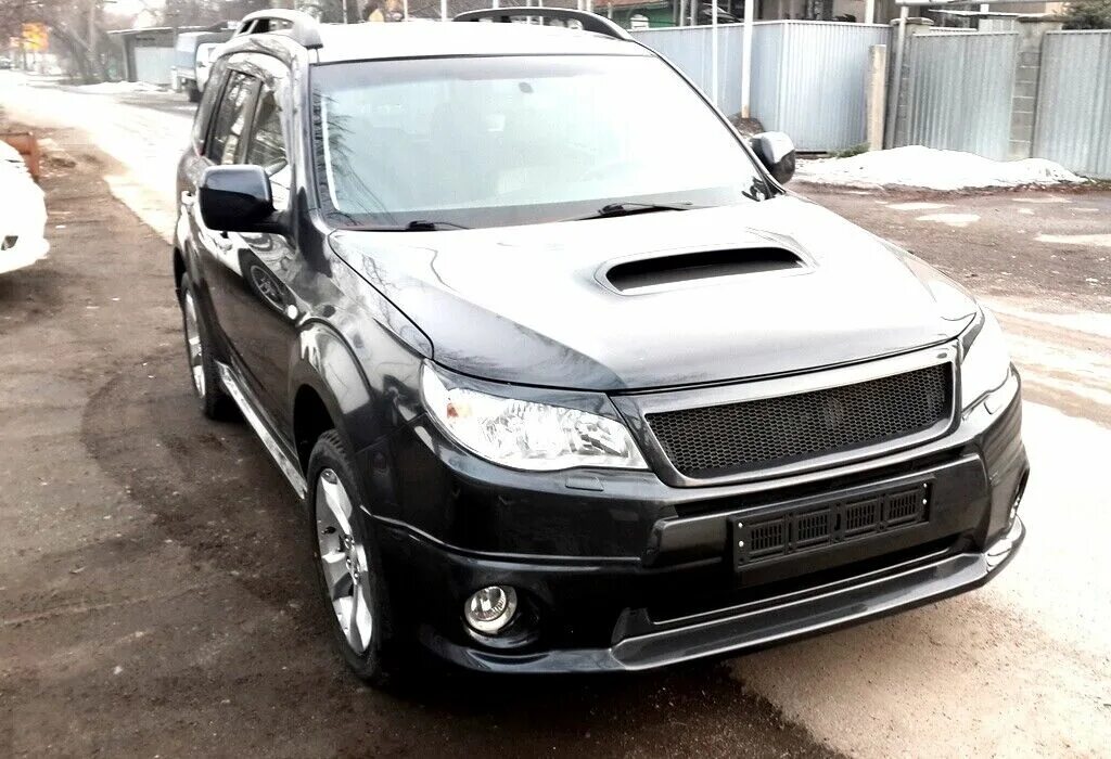 Subaru forester sh решетка радиатора тюнинг Решетка радиатора subaru forester sh sti - BestChehol.ru