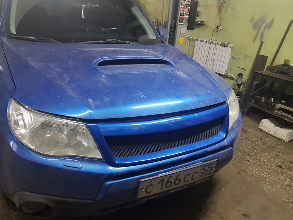 Subaru forester sh решетка радиатора тюнинг Замена решетки - Subaru Forester (SH), 2,5 л, 2011 года тюнинг DRIVE2