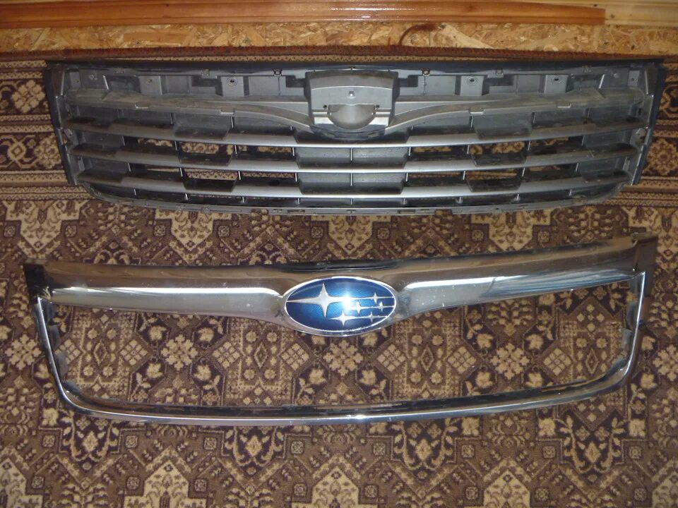 Subaru forester sh решетка радиатора тюнинг Subaru forester решетка радиатора LkbAuto.ru