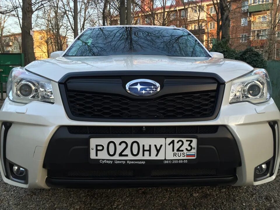 Subaru forester sh решетка радиатора тюнинг Решетку в черный - Subaru Forester (SJ), 2,5 л, 2014 года стайлинг DRIVE2