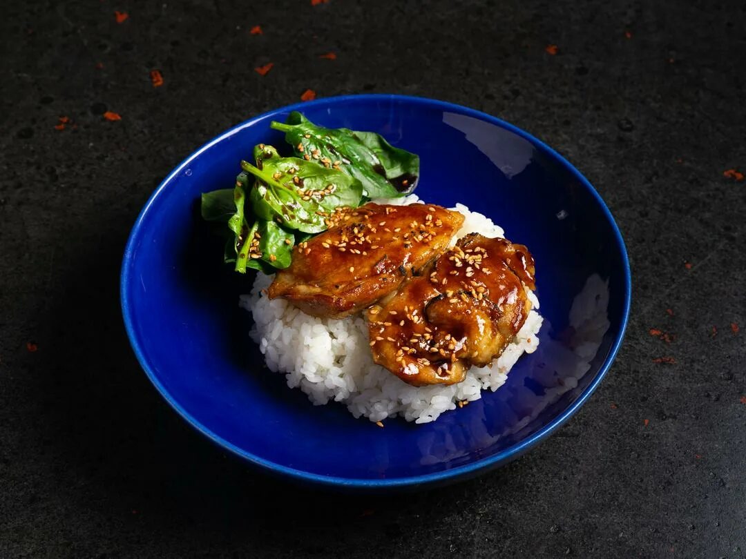 Sumo izakaya пушкинская ул 163 169 фото Цыпленок в соусе терияки с рисом