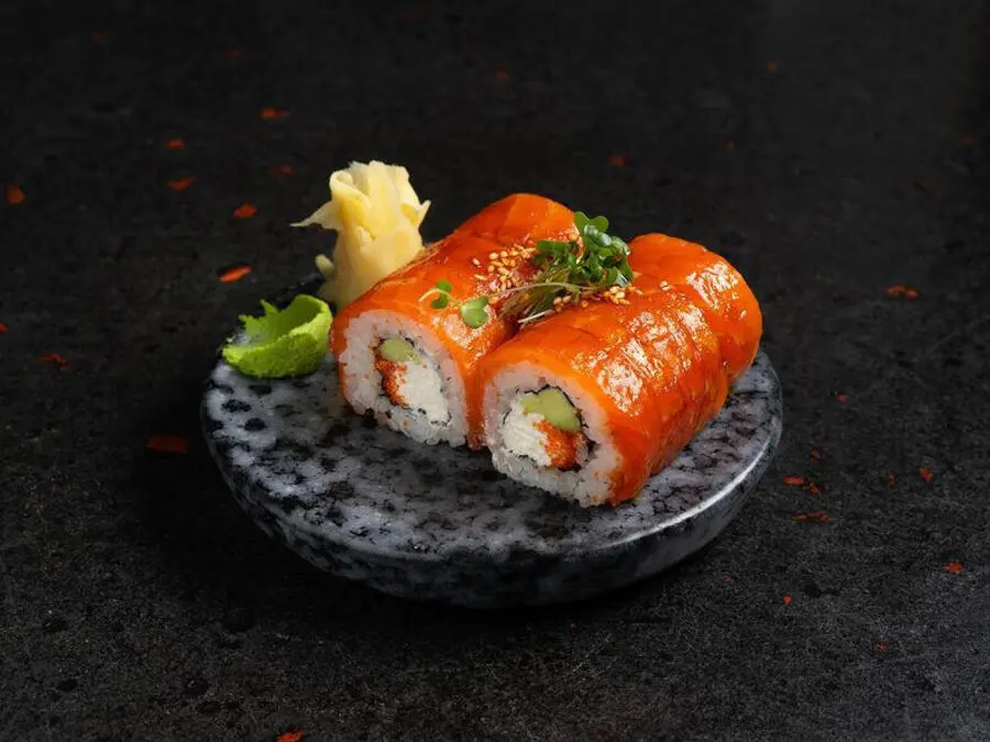 Sumo izakaya пушкинская ул 163 169 фото Ролл Филадельфия с лососем