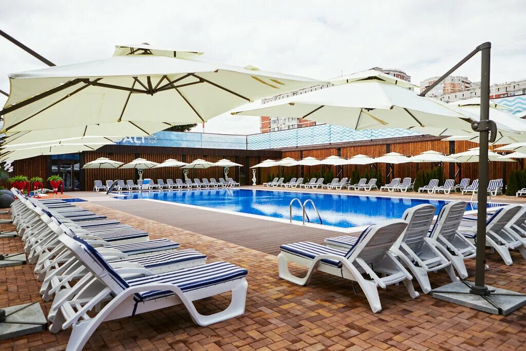 Sundali аэродромная ул 168 7 краснодар фото Panorama: Sundali, swimming pool, Россия, Краснодар, Аэродромная улица, 168/7 - 