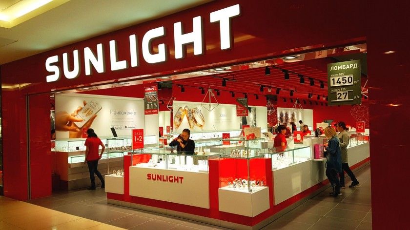 Sunlight спортивная ул 2 фото Франшиза SUNLIGHT - продажа ювелирных украшений: цены, отзывы и условия в России