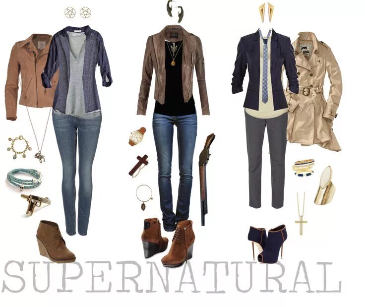 Supernatural стиль женский Luxury fashion & independent designers SSENSE Supernatural inspired outfits, Sup