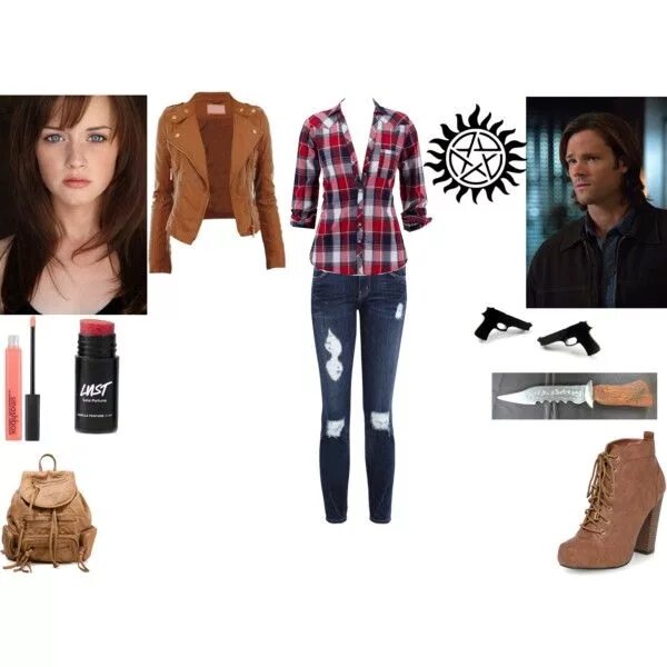 Supernatural стиль женский Luxury fashion & independent designers SSENSE Supernatural inspired outfits, Cut