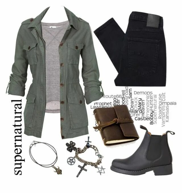 Supernatural стиль женский Pin on Nerdy Fashion/ Closet Cosplay