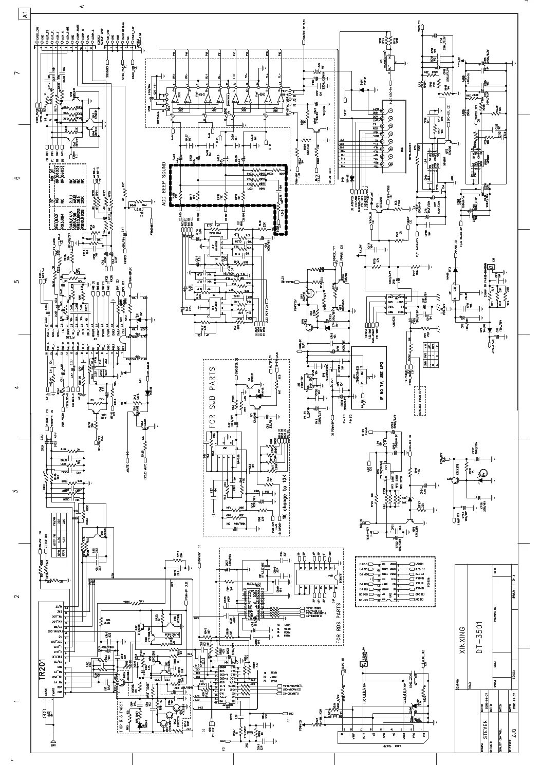 Supra scd 401u схема электрическая принципиальная скачать SUPRA STV-LC32552WL KONKA 3800E SCH Service Manual download, schematics, eeprom,