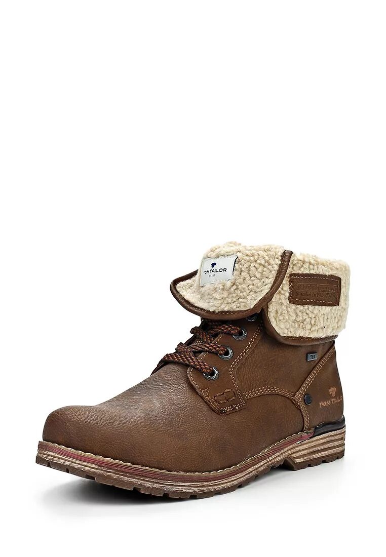 Tailor boots ул дзержинского 108 фото Ботинки Tom Tailor, цвет: коричневый, TO172AMDHW34 - купить в интернет-магазине 