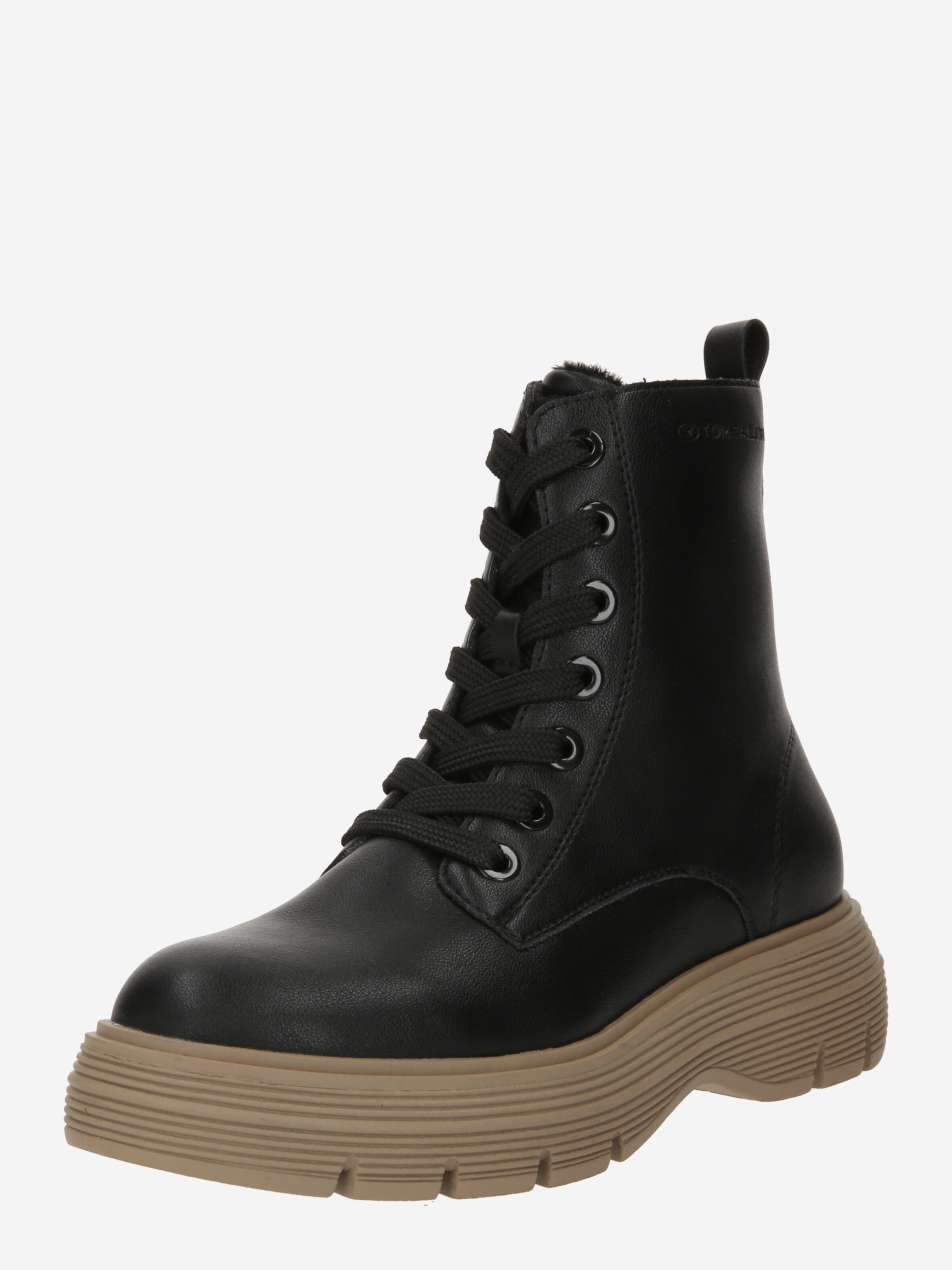Tailor boots ул дзержинского 108 фото TOM TAILOR Lace-Up Ankle Boots in Black ABOUT YOU