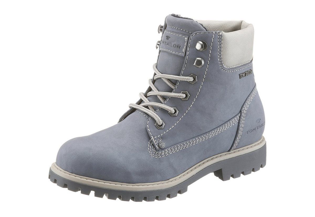 Tailor boots ул дзержинского 108 фото Schnürboots mit profilierter Laufsohle Schnürboots, Schuhe damen und Blau